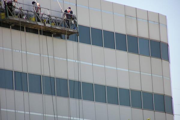 Northbrook IL Coated Curtain Wall Restoration