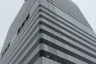aluminum siding at Hanley Corporate Tower